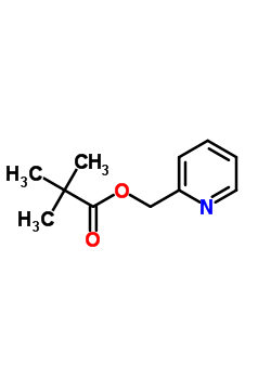 2,2-Dimethylpropionic acid 2-pyridylmethyl ester Structure,50315-49-6Structure