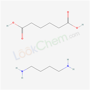 Hexanedioic acid polymer with 1,4-dibutanediamine Structure,50327-77-0Structure