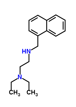 N,n-diethyl-n’-(1-naphthalenylmethyl)-1,2-ethanediamine Structure,50341-69-0Structure