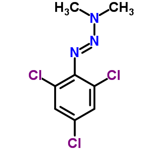 1-(2,4,6-Trichlorophenyl)-3,3-dimethyltriazene Structure,50355-74-3Structure