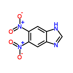 5,6-Dinitro-1h-benzo[d]imidazole Structure,50365-37-2Structure