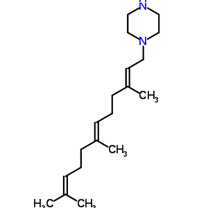 1-(3,7,11-Trimethyl-2,6,10-dodecatrienyl)piperazine Structure,50419-24-4Structure