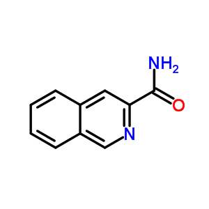 3-異喹啉羧酰胺結構式_50458-77-0結構式