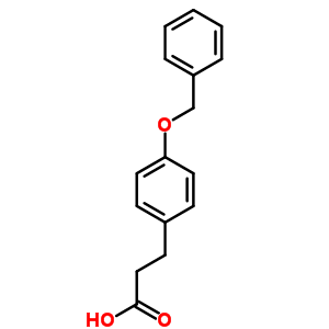 3-[4-(Benzyloxy)phenyl]propionic acid Structure,50463-48-4Structure