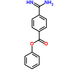 4-Amidinophenylbenzoate Structure,50466-20-1Structure