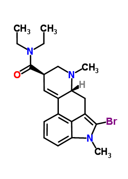 N(1)-methyl-2-bromo-lysergic acid diethylamide Structure,50484-98-5Structure