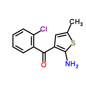 2-Amino-3-chlorobenzoyl-5-methylthiophene Structure,50508-57-1Structure