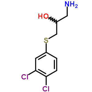 1-Amino-3-[(3,4-dichlorophenyl)thio]-2-propanol Structure,50510-16-2Structure