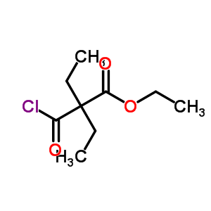 2-氯甲?；?2-乙基-丁酸乙酯結(jié)構(gòu)式_50547-85-8結(jié)構(gòu)式