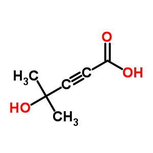 4-Hydroxy-4-methyl-pent-2-ynoic acid Structure,50624-25-4Structure