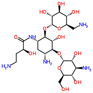 3-Haba kanamycin a Structure,50725-24-1Structure