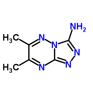 S-triazolo[4,3-b]-as-triazine, 3-amino-6,7-dimethyl- Structure,50839-90-2Structure