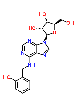 6-(2-Hydroxybenzylamino)-9-beta-d-ribofuranosylpurine Structure,50868-58-1Structure