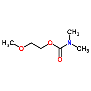 Dimethylcarbamic acid 2-methoxyethyl ester Structure,50883-78-8Structure