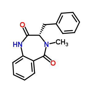 (4S)-4-benzyl-5-methyl-2,5-diazabicyclo[5.4.0]undeca-7,9,11-triene-3,6-dione Structure,50886-63-0Structure