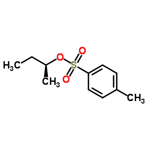 (S)-(+)-1-甲基丙基 4-甲基苯磺酸結(jié)構(gòu)式_50896-54-3結(jié)構(gòu)式