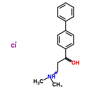 Alpha-(2-(dimethylamino)ethyl)-4-biphenylmethanol hydrochloride Structure,50910-17-3Structure