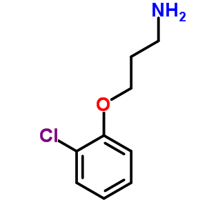 3-(2-Chlorophenoxy)-1-propanamine Structure,50911-59-6Structure