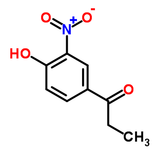 3-Nitro-4-hydroxypropiophenone Structure,50916-44-4Structure