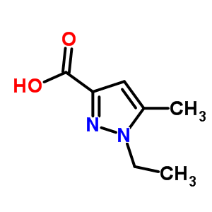 1-Ethyl-5-methyl-1H-pyrazole-3-carboxylic acid Structure,50920-46-2Structure