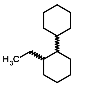 1-Cyclohexyl-2-ethyl-cyclohexane Structure,50991-12-3Structure