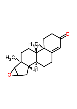 16,17-環(huán)氧-4-雄甾烯-3-酮結(jié)構(gòu)式_51067-43-7結(jié)構(gòu)式