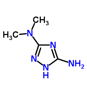 N5,n5-dimethyl-1h-1,2,4-triazole-3,5-diamine Structure,51108-33-9Structure