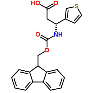 Fmoc-(r)-3-amino-3-(3-thienyl)-propionic acid Structure,511272-46-1Structure