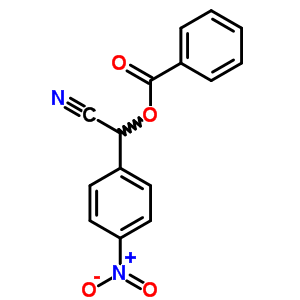 [Cyano-(4-nitrophenyl)methyl] benzoate Structure,51130-02-0Structure