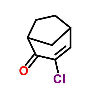 Bicyclo[3.2.1]oct-3-en-2-one,3-chloro- Structure,51145-45-0Structure