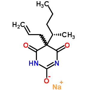 S(-)-開(kāi)環(huán)巴比妥鈉結(jié)構(gòu)式_51165-37-8結(jié)構(gòu)式