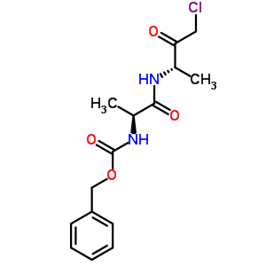 Benzyloxycarbonylalanyl-alanine chloromethyl ketone Structure,51166-66-6Structure