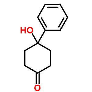 4-Hydroxy-4-phenyl-cyclohexanone Structure,51171-73-4Structure