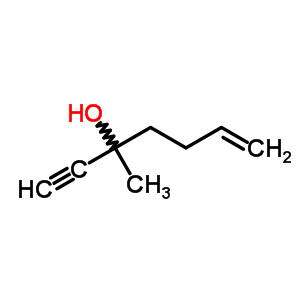 3-Methyl-6-hepten-1-yn-3-ol Structure,51193-99-8Structure