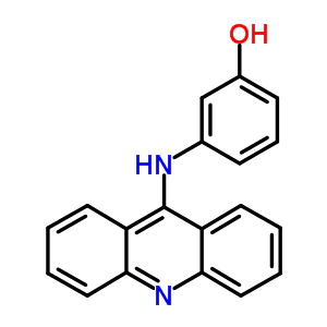 3-(Acridin-9-ylamino)-phenol Structure,51208-19-6Structure