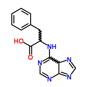 3-Phenyl-2-(5h-purin-6-ylamino)propanoic acid Structure,51211-24-6Structure