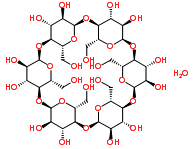 AlphaCyclodextrin hydrate Structure,51211-51-9Structure