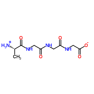 H-ala-gly-gly-gly-oh Structure,5123-42-2Structure