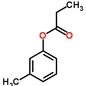 Propionic acid 3-methylphenyl ester Structure,51233-77-3Structure