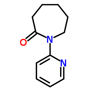 Hexahydro-1-(2-pyridyl)-2h-azepin-2-one Structure,51263-32-2Structure