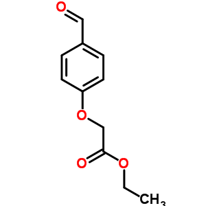 4-(乙氧基羰基甲氧基)苯甲醛結(jié)構(gòu)式_51264-69-8結(jié)構(gòu)式