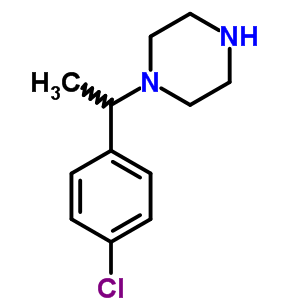 1-[1-(4-Chloro-phenyl)-ethyl]-piperazine Structure,512776-10-2Structure