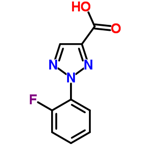 2-(2-Fluorophenyl)-2h-1,2,3-triazole-4-carboxylic acid Structure,51306-44-6Structure