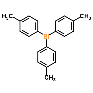 Tri-p-tolylbismuthine Structure,5142-75-6Structure