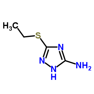 5-(乙基硫代)-1H-1,2,4-噻唑-3-胺結(jié)構(gòu)式_51420-35-0結(jié)構(gòu)式