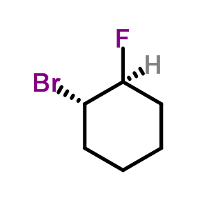 Cyclohexane,1-bromo-2-fluoro-,cis- Structure,51422-74-3Structure