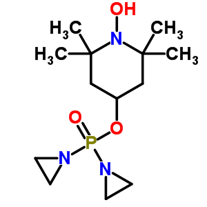 4-Diaziridin-1-ylphosphoryloxy-1-hydroxy-2,2,6,6-tetramethyl-piperidine Structure,51526-57-9Structure