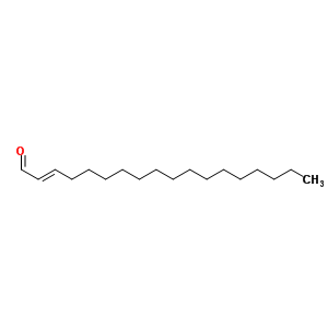 (2E)-octadecenal Structure,51534-37-3Structure