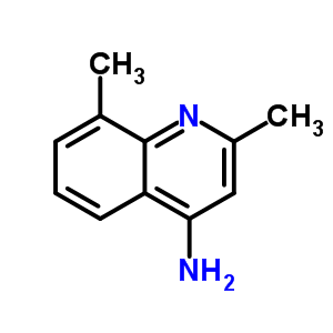 4-Amino-2,8-dimethylquinoline Structure,51617-12-0Structure