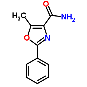 5-Methyl-2-phenyloxazole-4-carboxamide Structure,51655-72-2Structure